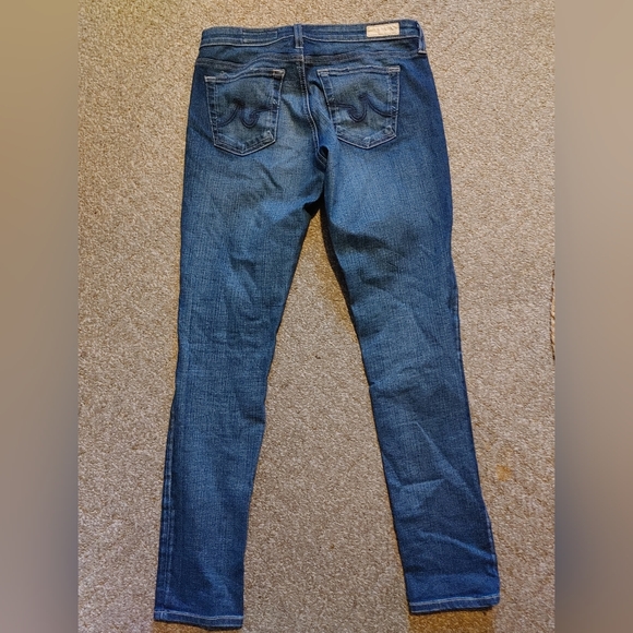 AG Adriano Goldschmied The Legging  Ankle Super Skinny Jean Distresses S… - Picture 7 of 14